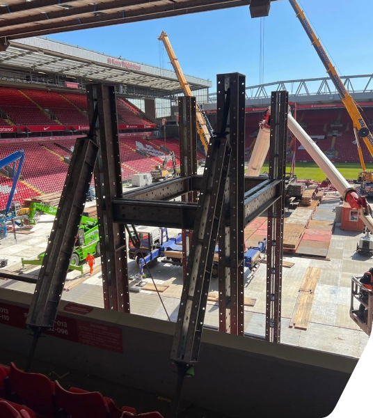 MGF provides vital support for major football stadium extension