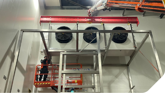 MGF's Solution for Indoor Lifting Operation