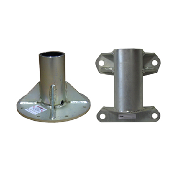 Davit Floor Mount Wall Bracket