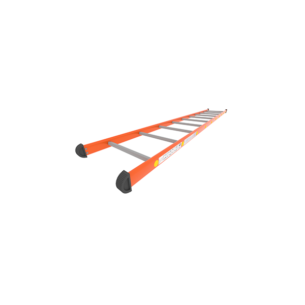 Epoxy coated steel ladders