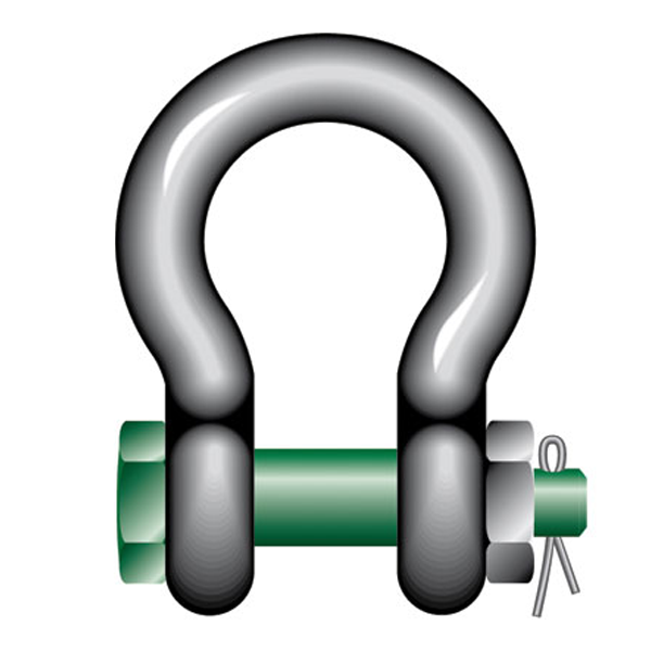 Bow Shackle Safety Pin