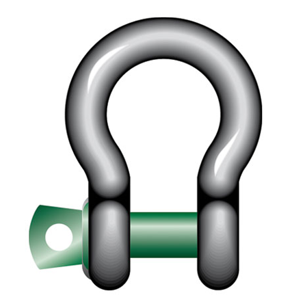 Bow Shackle Screw Pin